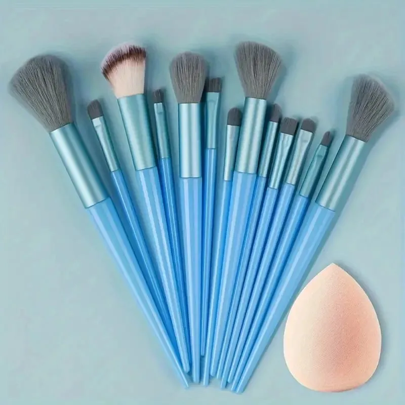 Juego de brochas de maquillaje Premium, 8-13 Uds., para base cosmética, colorete en polvo, sombra de ojos, brocha de maquillaje para mezclar Kabuki, herramienta de belleza — image 22