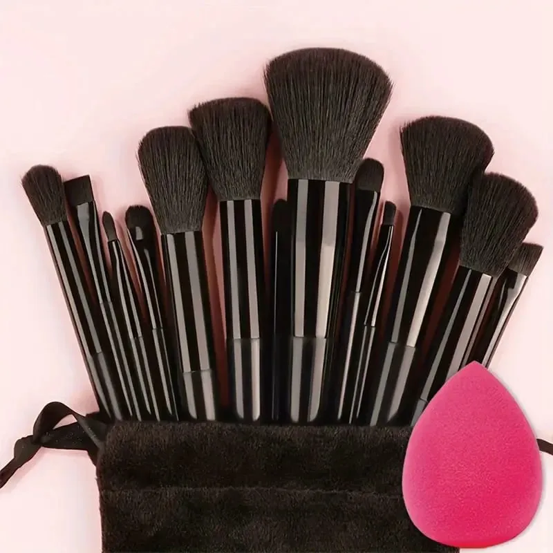 Juego de brochas de maquillaje Premium, 8-13 Uds., para base cosmética, colorete en polvo, sombra de ojos, brocha de maquillaje para mezclar Kabuki, herramienta de belleza — image 19
