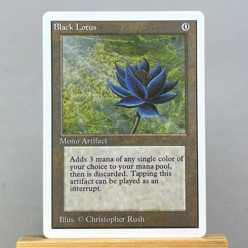 TCG Proxy Cards Deck Borad Games โฮโลแกรมเดี่ยว Black Lotus Power9 Dual Lands The One Ring — image 8