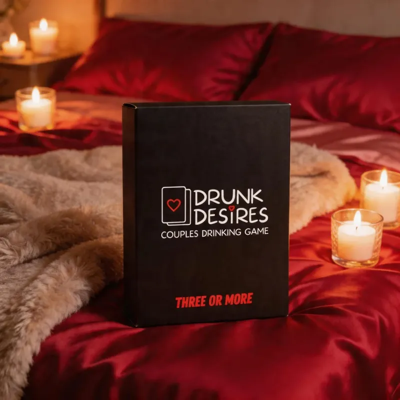 Drunk Desires Ζευγάρια Παιχνίδι με κάρτες Ρομαντικό Διαδραστικό πάρτι επιτραπέζιο παιχνίδι Σετ χάρτινη κάρτα για ραντεβού τη νύχτα του Αγίου Βαλεντίνου Διασκέδαση για ζευγάρια — image 1