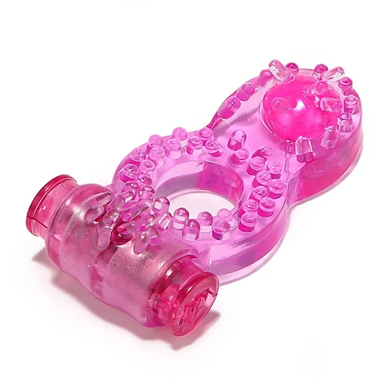 Vibrerende Penis Ring Klitoris Stimulator Pik Forsinket Ejakulation Mand Sexlegetøj Til Par Vagina Orgasme Dual Pleasure Vibrator — image 3