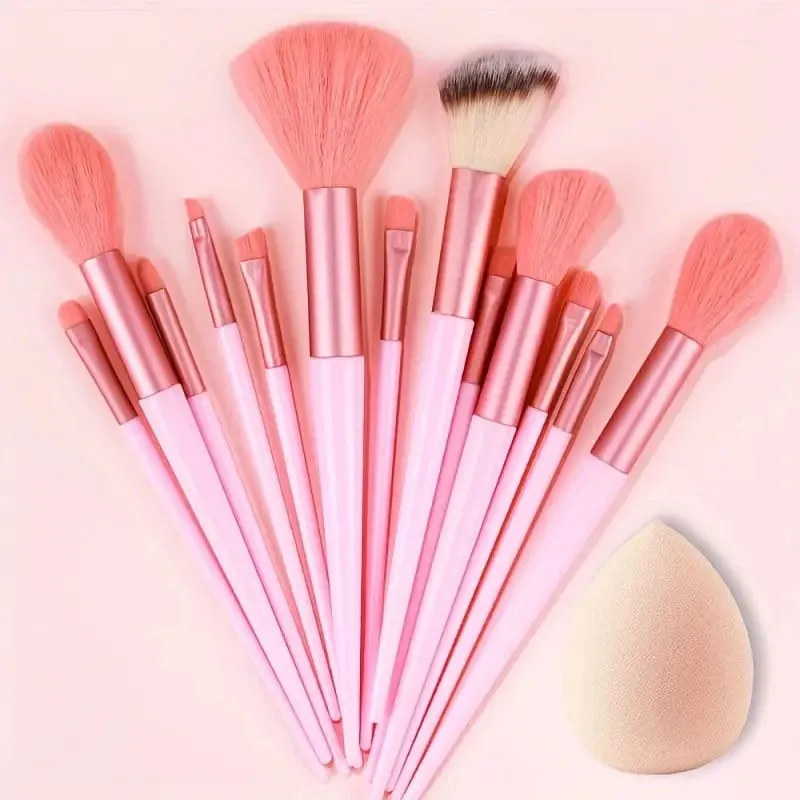 Juego de brochas de maquillaje Premium, 8-13 Uds., para base cosmética, colorete en polvo, sombra de ojos, brocha de maquillaje para mezclar Kabuki, herramienta de belleza — image 10