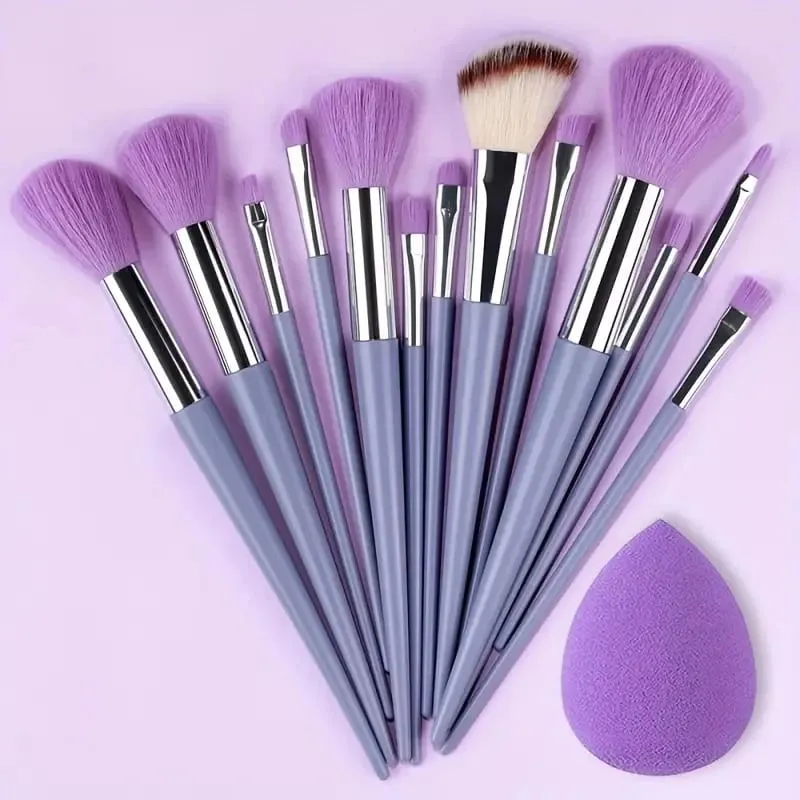 Juego de brochas de maquillaje Premium, 8-13 Uds., para base cosmética, colorete en polvo, sombra de ojos, brocha de maquillaje para mezclar Kabuki, herramienta de belleza — image 25