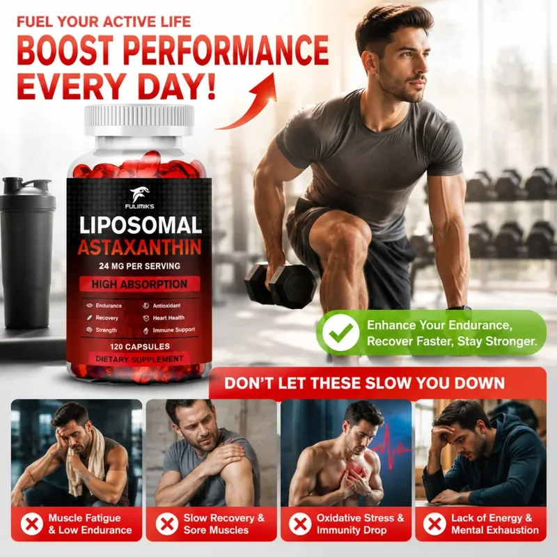 ホスファチジルコリンを含むリポソーム アスタキサンチン カプセルは、抗酸化物質、脳、目、心血管、関節、皮膚の健康をサポートします — image 5