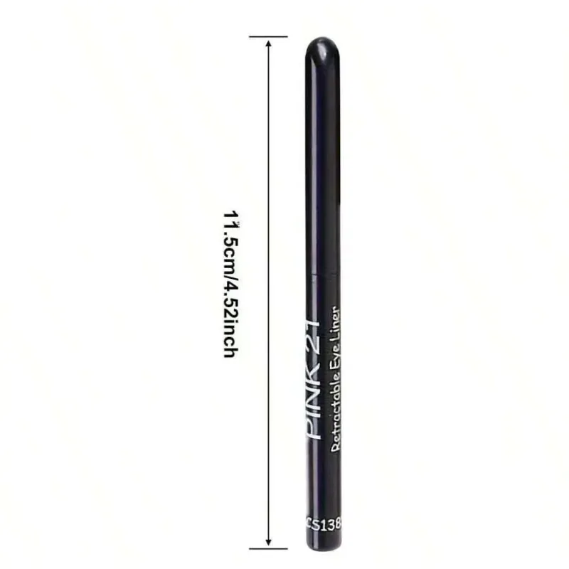3pcs Waterproof Black Eyeliner Pencils-Smudge-Proof Long-Lasting &Beginner-Friendly Eye Makeup — image 6