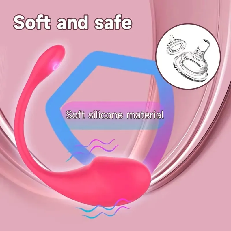 무선 블루투스 G 스팟 진동기 항문 질 Clit 자극기 착용 팬티 진동 계란 딜도 라구 딜도 자위 섹스 토이 여성을위한 — image 6