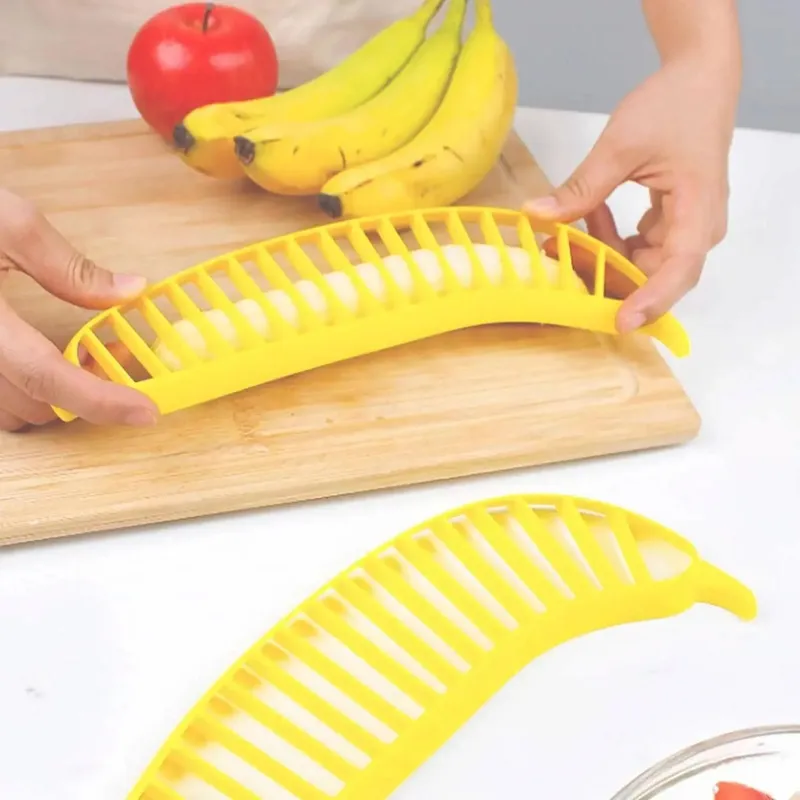 1pc banana splitter fruit platter Fruit salad banana slice slicer — image 2