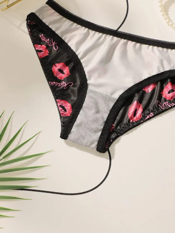 Hohe Qualität Gedruckt Patchwork Spitze Sexy Dessous Set Frauen Bügel Push-Up Bhs Weibliche Unterwäsche Panty Set S-XL — image 6