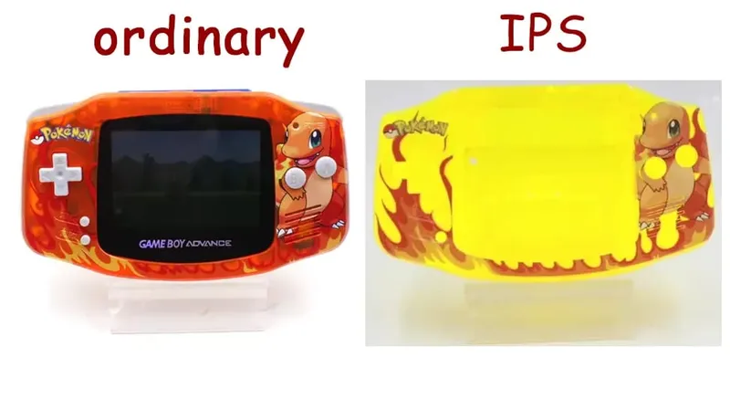 Pokémon GBA Shell IPS Full Set Housing Shell Cover para sa Console GBA Case Shell — image 7