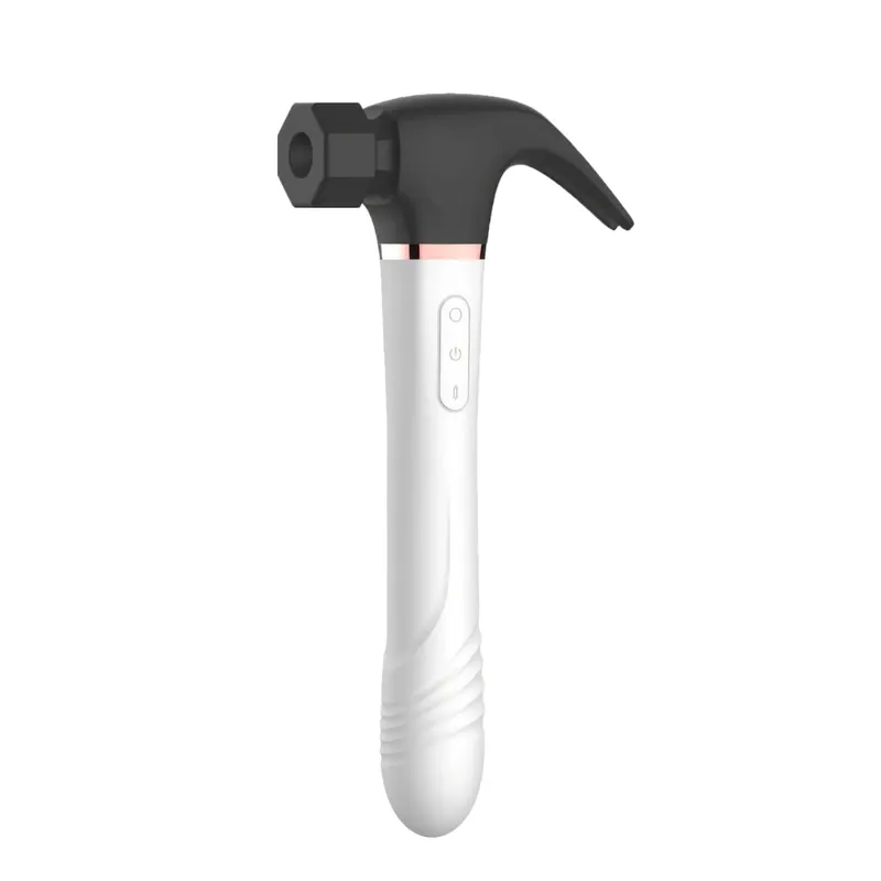 Marteau vibrateur multifonctionnel, Machine sexuelle, Stimulation du point G, gode télescopique, Massage Vaginal, succion, masturbateur féminin — image 10