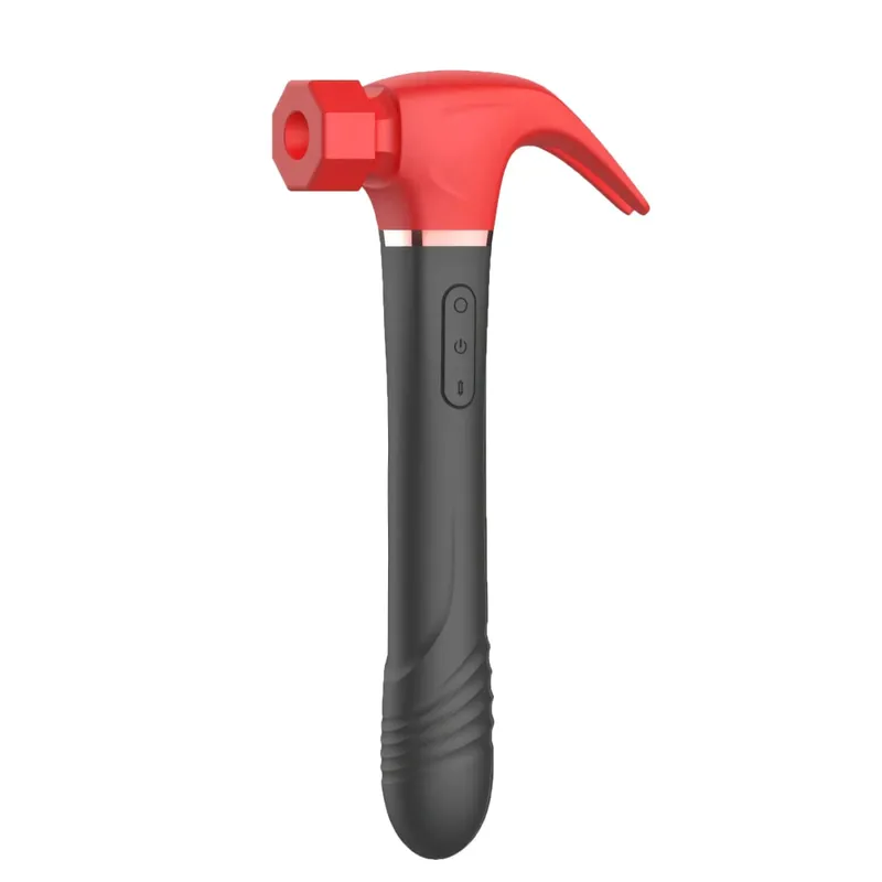 Marteau vibrateur multifonctionnel, Machine sexuelle, Stimulation du point G, gode télescopique, Massage Vaginal, succion, masturbateur féminin — image 8