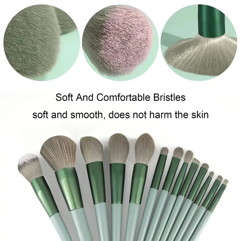 13-20 pezzi pennelli per trucco set premium morbidi e soffici fondotinta cosmetico in polvere ombretto Kabuki blending make up brush strumenti di bellezza — image 2