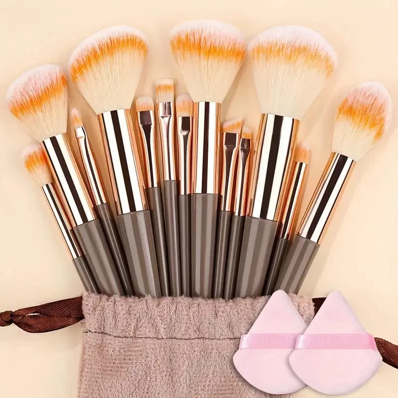 13-20 pezzi pennelli per trucco set premium morbidi e soffici fondotinta cosmetico in polvere ombretto Kabuki blending make up brush strumenti di bellezza — image 30