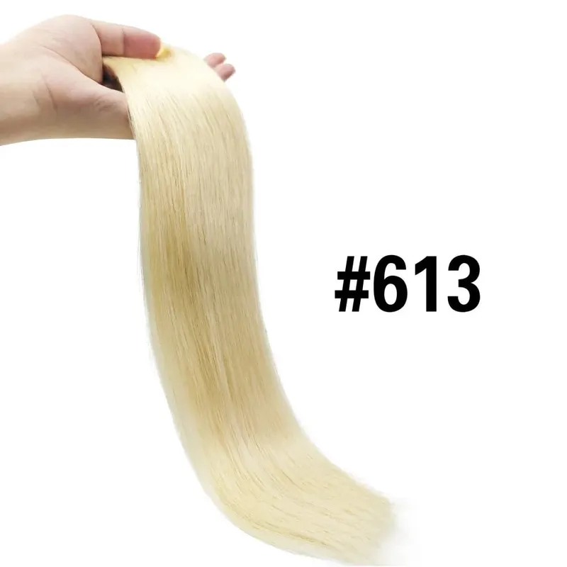 Gerade Clip-in-Echthaarverlängerungen, braune, unverarbeitete Haarverlängerungen, voller Kopf, brasilianisches Haar, nahtlose Clip-Ins-Verlängerung — image 13