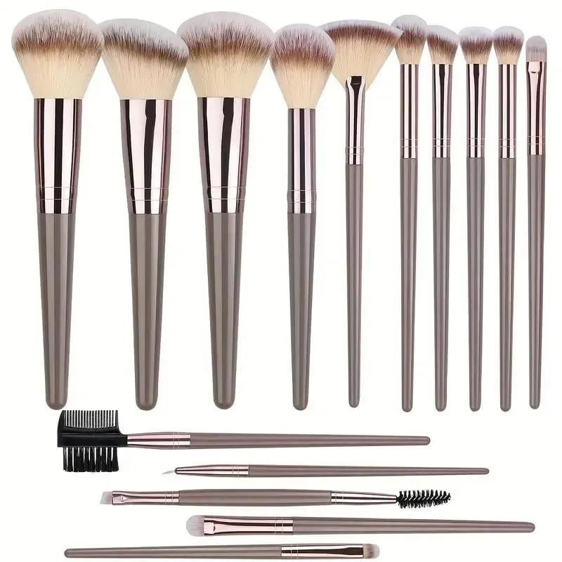 Premium Makeup Brushes Set Including Makeup Brushes Hairband Wrist Sponge Ball Powder Puff Silicone Cleaning Makeup Brush Tool — image 9
