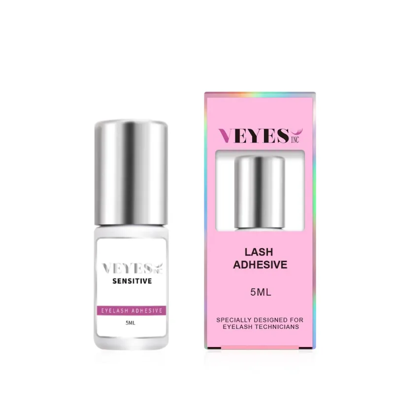 Veyes Inc 5ml/10ml 0.3s Colla per extension ciglia Spedizione dagli Stati Uniti Veyelash 7 settimane Volume di ritenzione Adesivo trasparente per ciglia — image 5