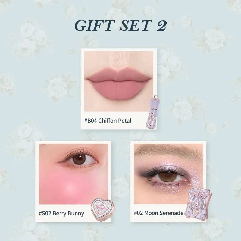 El set de regalo Flower Knows Bunny Garden Collection incluye paleta de maquillaje, lápiz labial y rubor. — image 4