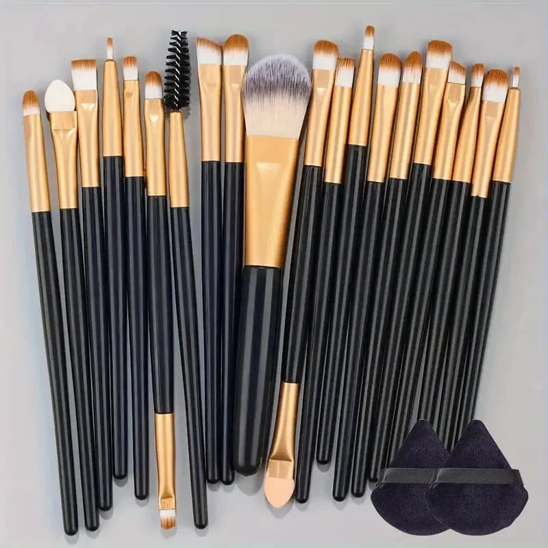 13-20 pezzi pennelli per trucco set premium morbidi e soffici fondotinta cosmetico in polvere ombretto Kabuki blending make up brush strumenti di bellezza — image 34