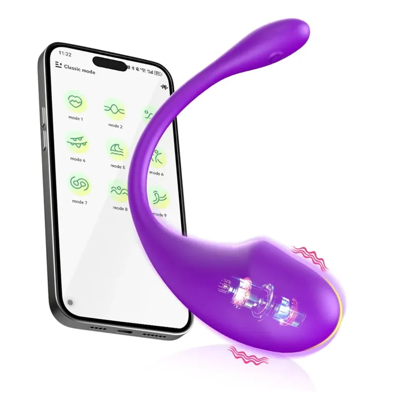 무선 블루투스 G 스팟 진동기 항문 질 Clit 자극기 착용 팬티 진동 계란 딜도 라구 딜도 자위 섹스 토이 여성을위한 — image 10