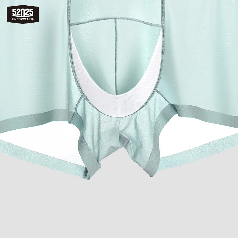 52025 Men's Cooling Boxers – Moon-Form Mesh Dual Pouch with Lightweight Comfort, Dynamic Stretch and Quick-Dry Performance