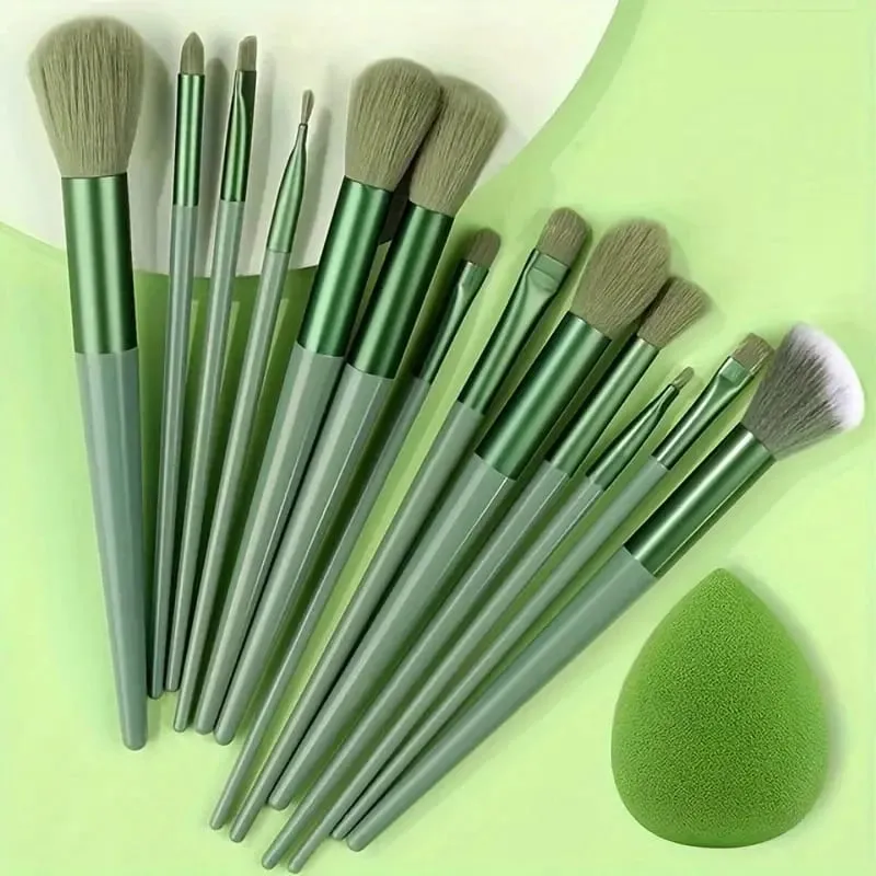 Juego de brochas de maquillaje Premium, 8-13 Uds., para base cosmética, colorete en polvo, sombra de ojos, brocha de maquillaje para mezclar Kabuki, herramienta de belleza — image 13