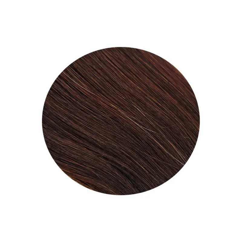 Clip de cheveux humains droits dans les extensions de cheveux 100% non transformés pleine tête cheveux vierges brésiliens couleur noire naturelle 8 pièces avec 120G — image 8