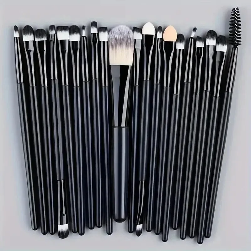 20Pcs Makeup Brushes Set Eyeliner Brush Blending Brush Makeup Brush for Cheeks Eye Cosmetic Foundation Brush with Makeup Sponge — image 12