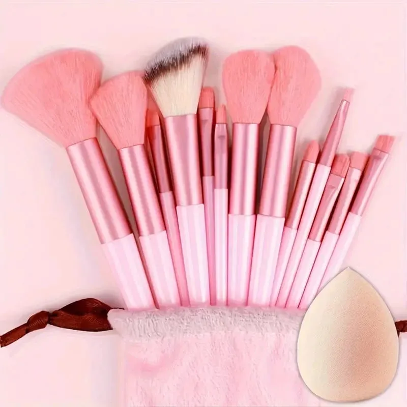 Juego de brochas de maquillaje Premium, 8-13 Uds., para base cosmética, colorete en polvo, sombra de ojos, brocha de maquillaje para mezclar Kabuki, herramienta de belleza — image 7