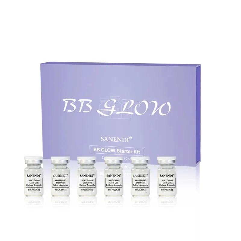 Sérum ADN de saumon Dr.Pen Kit de démarrage fond de teint Peptide AQUA sérum de cellules souches Essence hydratant soins de la peau du visage 4 flacons/12 flacons — image 8