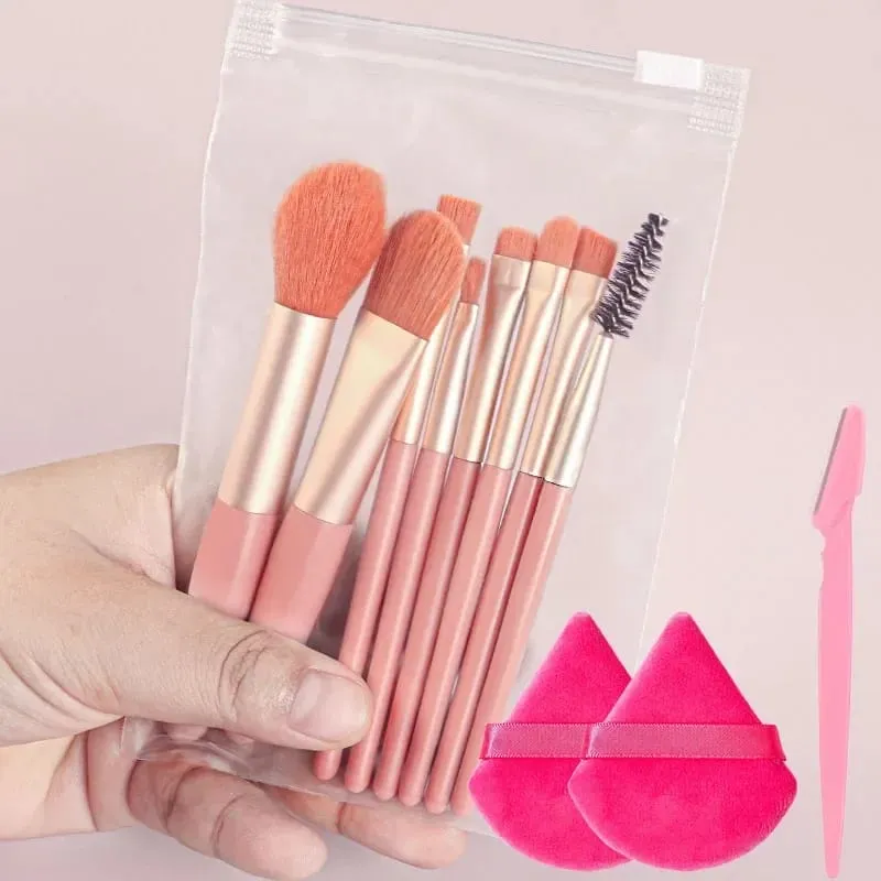 Juego de brochas de maquillaje Premium, 8-13 Uds., para base cosmética, colorete en polvo, sombra de ojos, brocha de maquillaje para mezclar Kabuki, herramienta de belleza — image 8