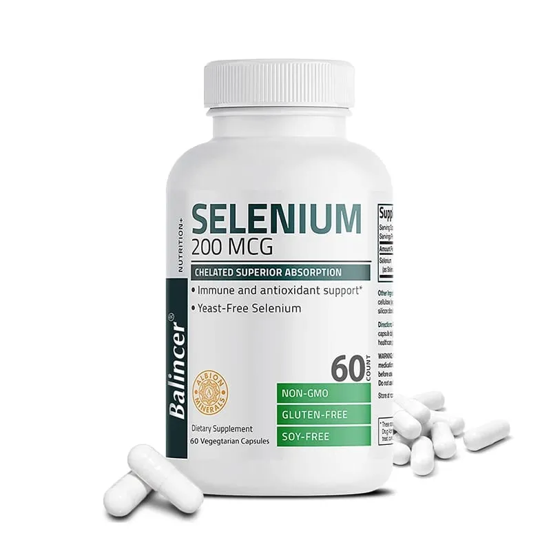 Balincer 200mcg Mineral Antioxidant Supplement with Selenium - Supports Immune Overall Health - Non-GMO Easy to Absorb — image 3
