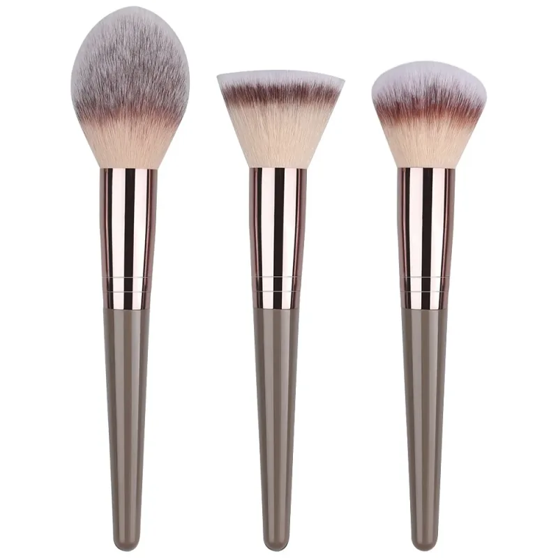 1-20 pçs pincéis de maquiagem conjunto sombra de olho fundação blush iluminador corretivo ferramenta de beleza feminina puffs beleza esponjas polegar puffs — image 9