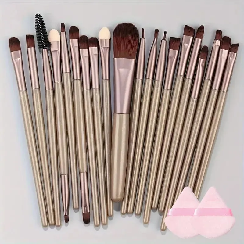 13-20 pezzi pennelli per trucco set premium morbidi e soffici fondotinta cosmetico in polvere ombretto Kabuki blending make up brush strumenti di bellezza — image 15