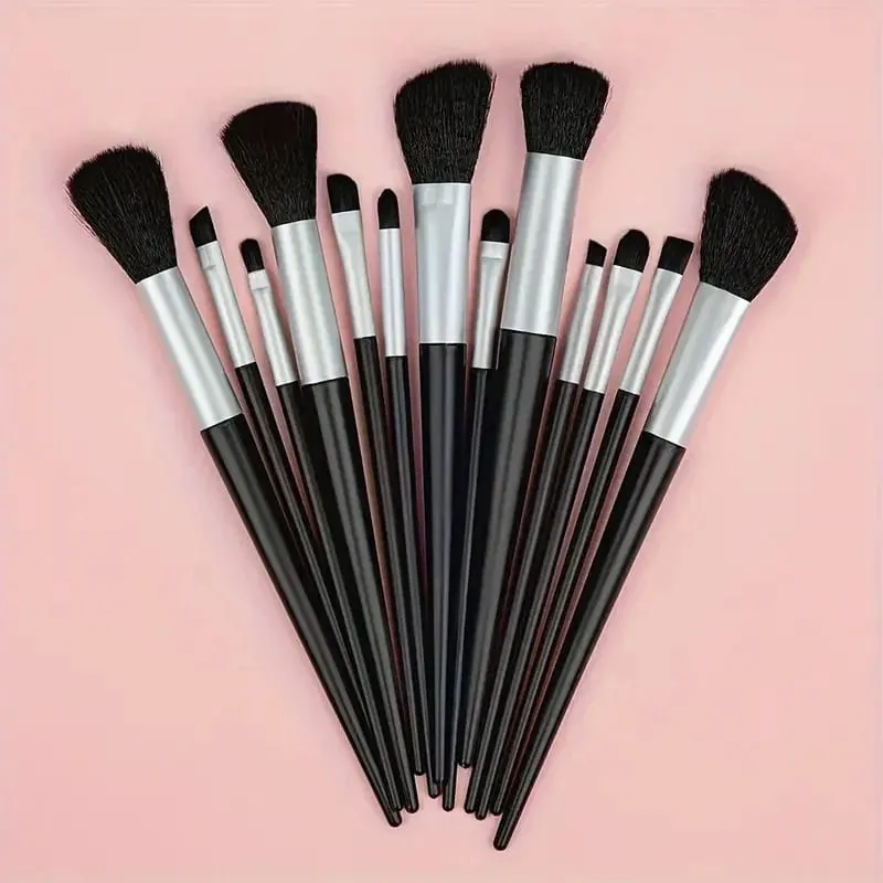 13 stk Makeup Børste Sæt Blød Fluffy Kosmetisk Foundation Powder Øjenskygge Kabuki Blending Make Up Brush Beauty Tool Makeup — image 7