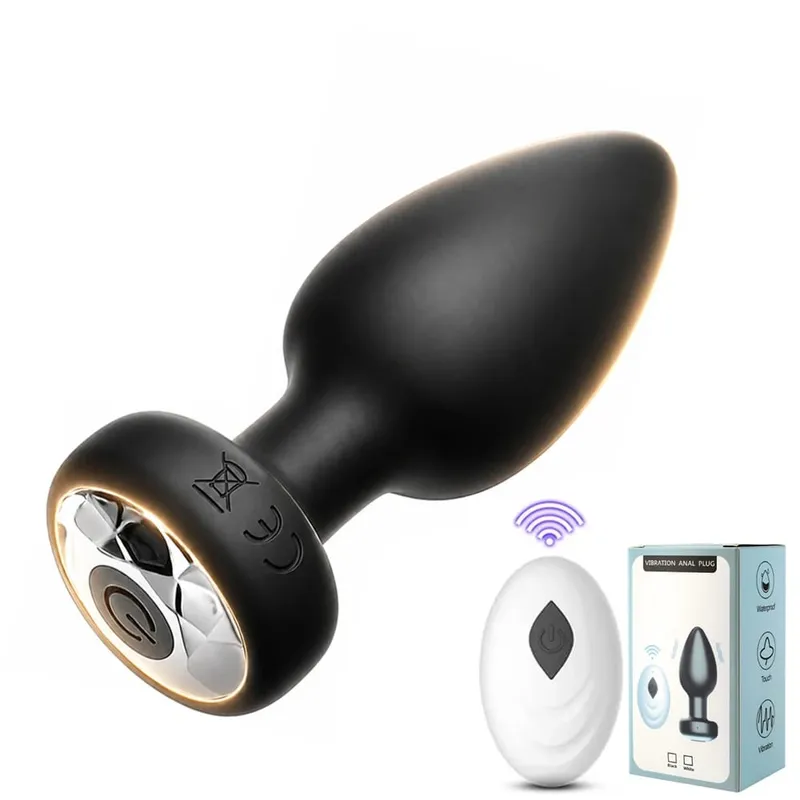 무선 블루투스 아날 플러그 바이브레이터 여성 질 자극기 APP 원격 제어 엉덩이 플러그 마사지 남성 여성을위한 성인 섹스 토이 — image 11