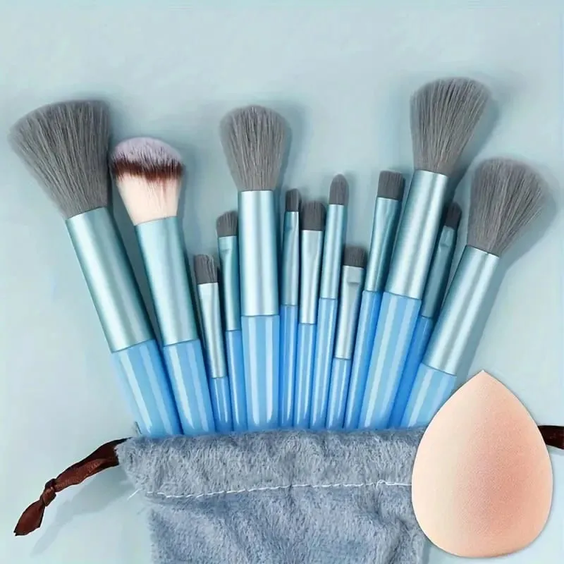 Juego de brochas de maquillaje Premium, 8-13 Uds., para base cosmética, colorete en polvo, sombra de ojos, brocha de maquillaje para mezclar Kabuki, herramienta de belleza — image 26