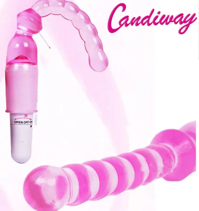 Candiway Low Noise Pull Beads Vibrator 1AA Batteri Onani Vibrerende G-punkt Stimulering Voksen Sexlegetøj Til Kvinder — image 4