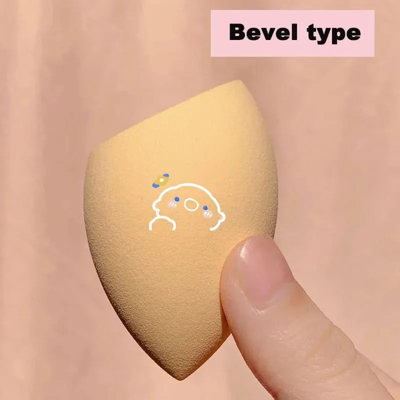4 pezzi/borsa Fashion Make up Blender Cosmetic Puff Trucco Spugna Fondotinta in polvere Spugna Strumento di bellezza Accessori per strumenti di trucco — image 6