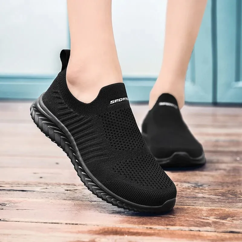 Uomini Vulcanize Scarpe Maglia Scarpe Da Uomo Leggere E Comode Scarpe Da Ginnastica da uomo 2025 Autunno Moda Slip On Appartamenti Scarpe Mocassini Maschili