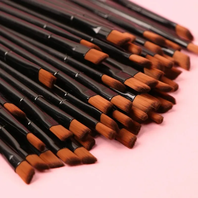 100/50pcs/set Berus Kening Berus Mata Set Pembayang Mata Maskara Campuran Berus Pensil Berus Makeup Alat Kosmetik Make Up — image 1