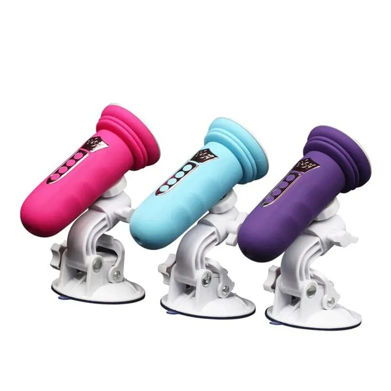 Macchina del sesso a ventosa Vibratore telescopico con vibratore Massaggiatore automatico della vagina Spinta Ventosa del pene Giocattoli del sesso per le donne Gioco per adulti — image 2