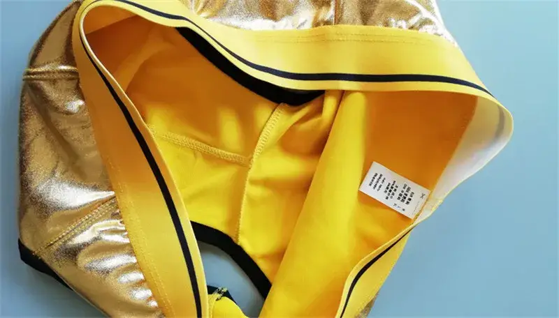 Sexy Men's Underwear Patent Leather Briefs Jockstrap Stretch Sissy Pouch Panties Underwear Briefs Male Fashion Comforty — image 13
