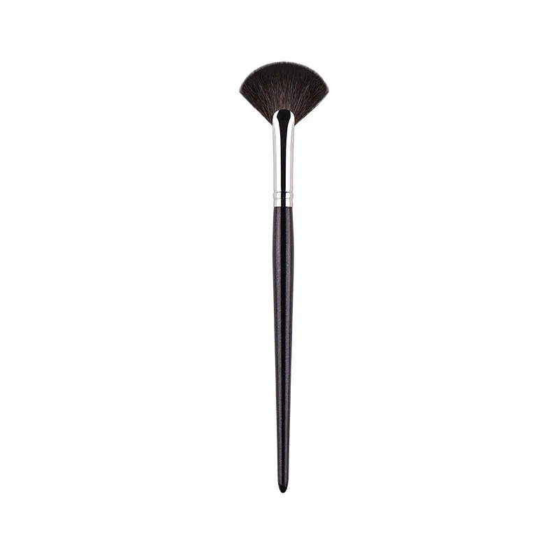 1 kus Malé vějířové štětce na make-up Zvýrazňovač Nosní stíny Štětec na make-up Tvářenka na kontury nádherné kosmetické nástroje Kozí srst — image 13