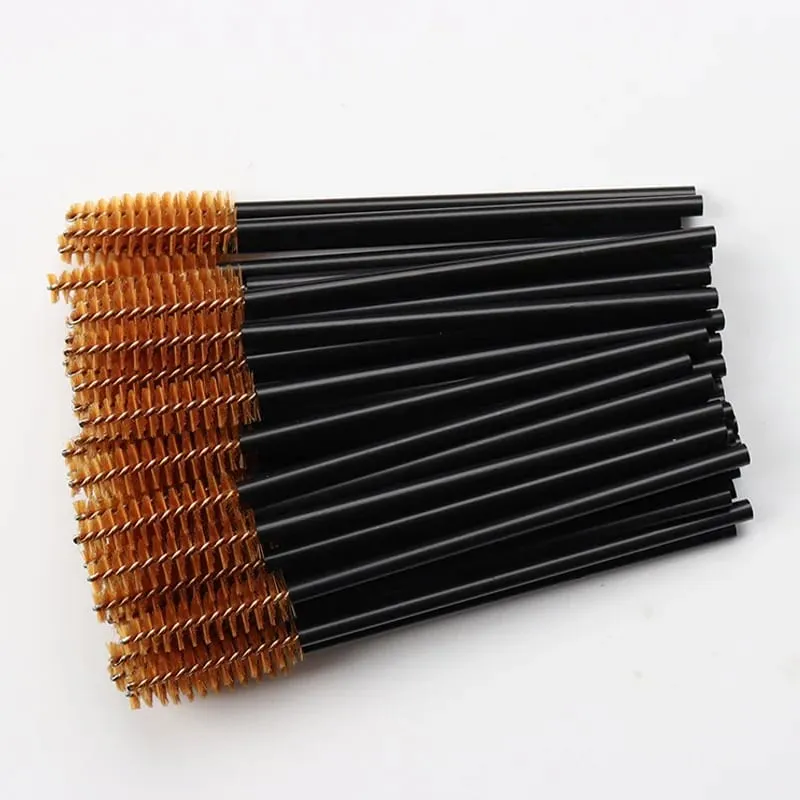 50 stk disponibel krystal øjenvippe børste Mascara tryllestave applikator diamant øjenvippe børster øjenvippeforlængelse kvinder makeup værktøj — image 26