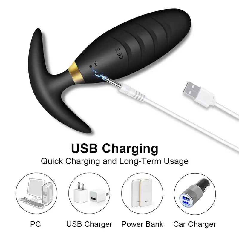 Plug Anal amovible, stimulateur de Clitoris Vaginal, vibrateur sans fil, télécommande, jouets sexuels érotiques pour adultes pour Couples — image 3