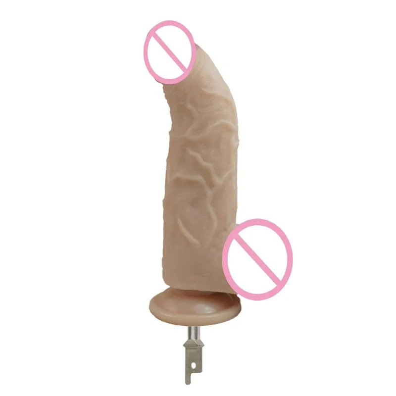 Lampiran Dildo Silikon Gergaji Timbal Balik untuk Saiz Berbeza Mesin Seks — image 4
