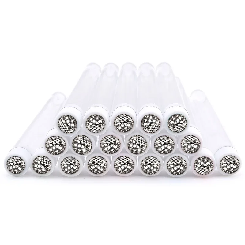 Tubes de pinceaux de maquillage réutilisables, 20 pièces, anti-poussière, Tubes de brosses à sourcils avec nouveaux cils, perceuse en résine, outil d'extension de cils remplaçable — image 33