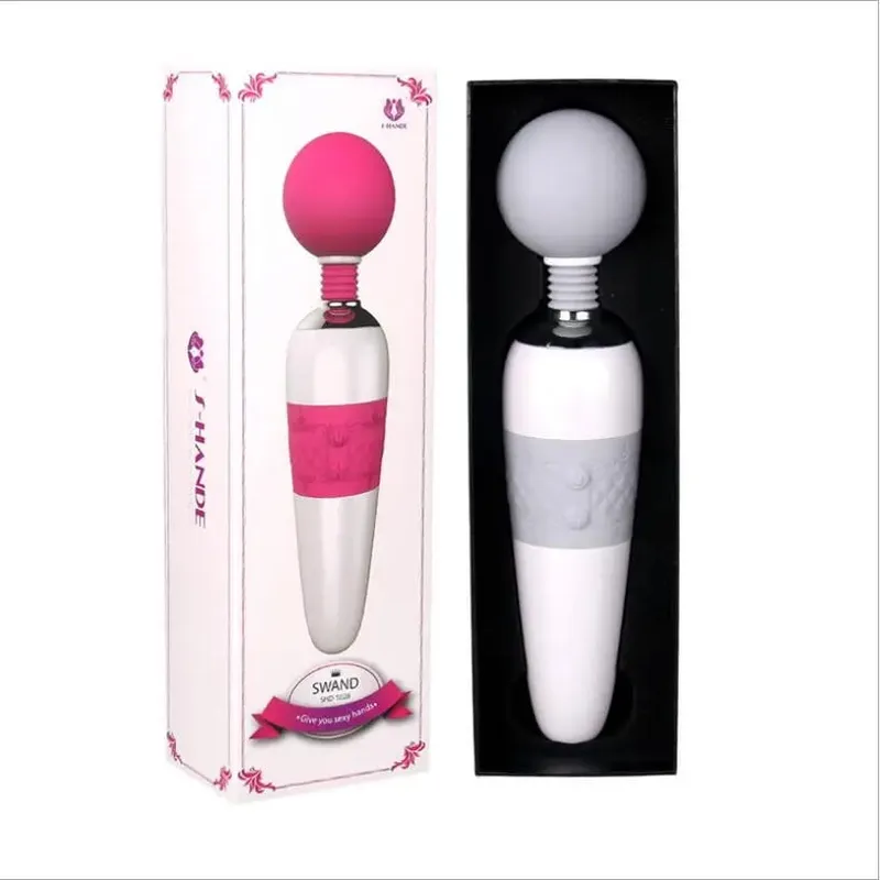 강력한 AV 진동기 Magic Vagina Wand Clitoris 자극기 진동기 여성용 섹스 토이 G Spot for Masturbator USB 딜도 S0438