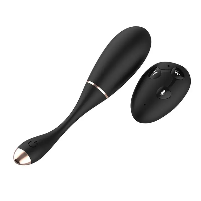 Suono telecomando uovo di salto scossa elettrica punto G stimolatore della vagina Kegel palline per esercizi vibratore proiettile giocattoli del sesso per la donna
