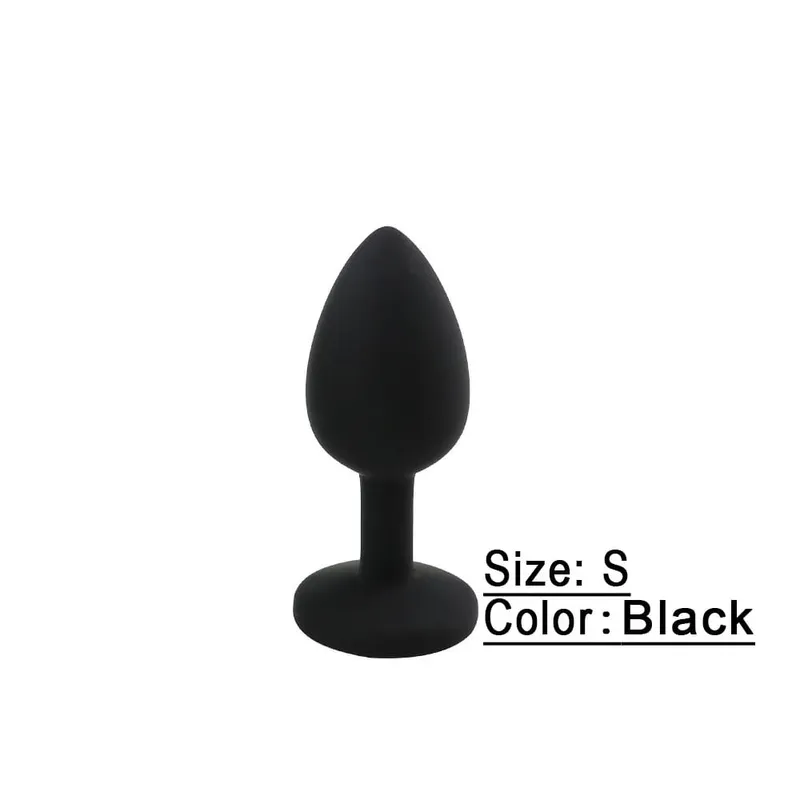 ซิลิโคนนุ่มก้น Anal Plug Unisex Sex Stopper 3 ขนาดผู้ใหญ่ของเล่นสำหรับชาย/หญิง Anal TRAINER สำหรับคู่